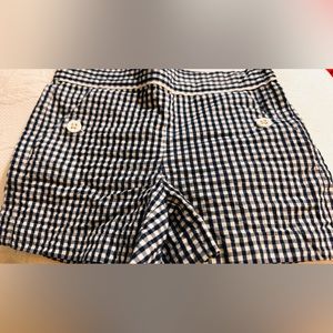 EUC Janie and Jack Blue Gingham Shorts